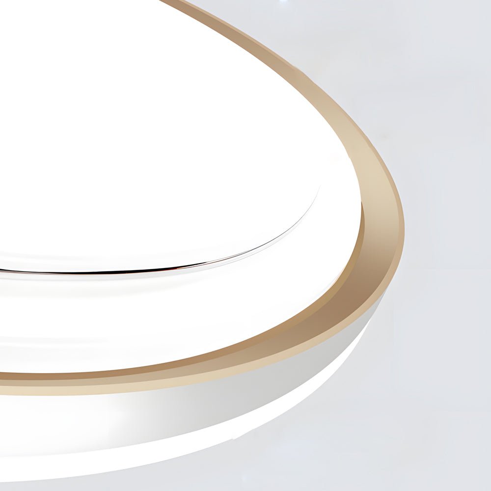 1 - Light Rectangular LED Flush Mount Ceiling Light