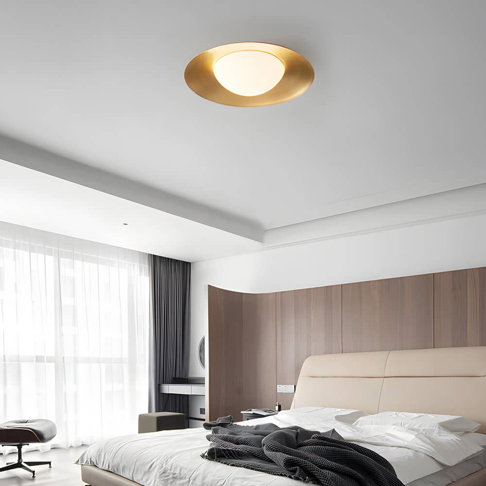 1 - Light Round LED Flush Mount Ceiling Light