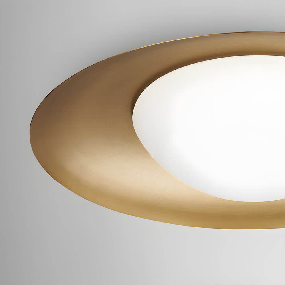 1 - Light Round LED Flush Mount Ceiling Light