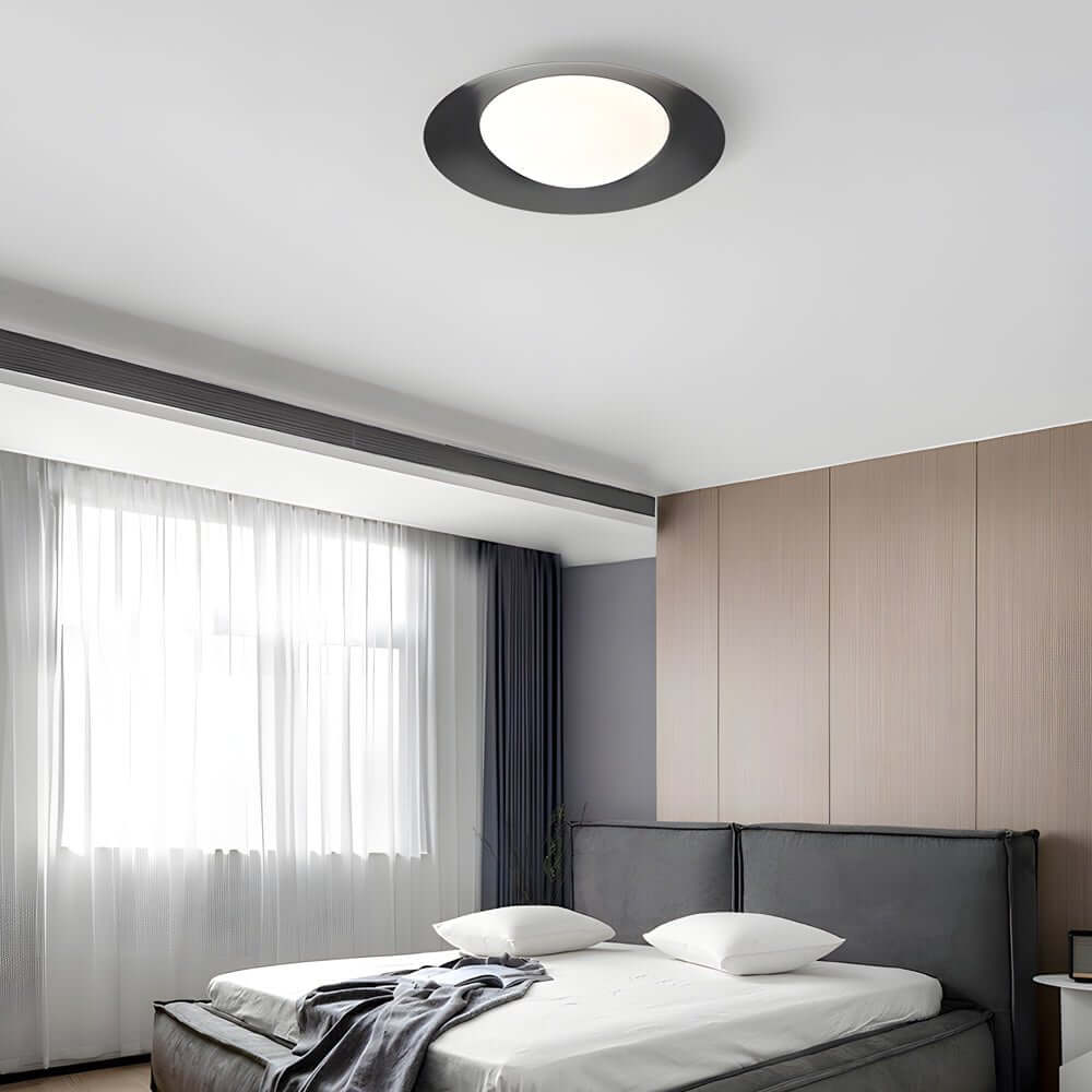 1 - Light Round LED Flush Mount Ceiling Light