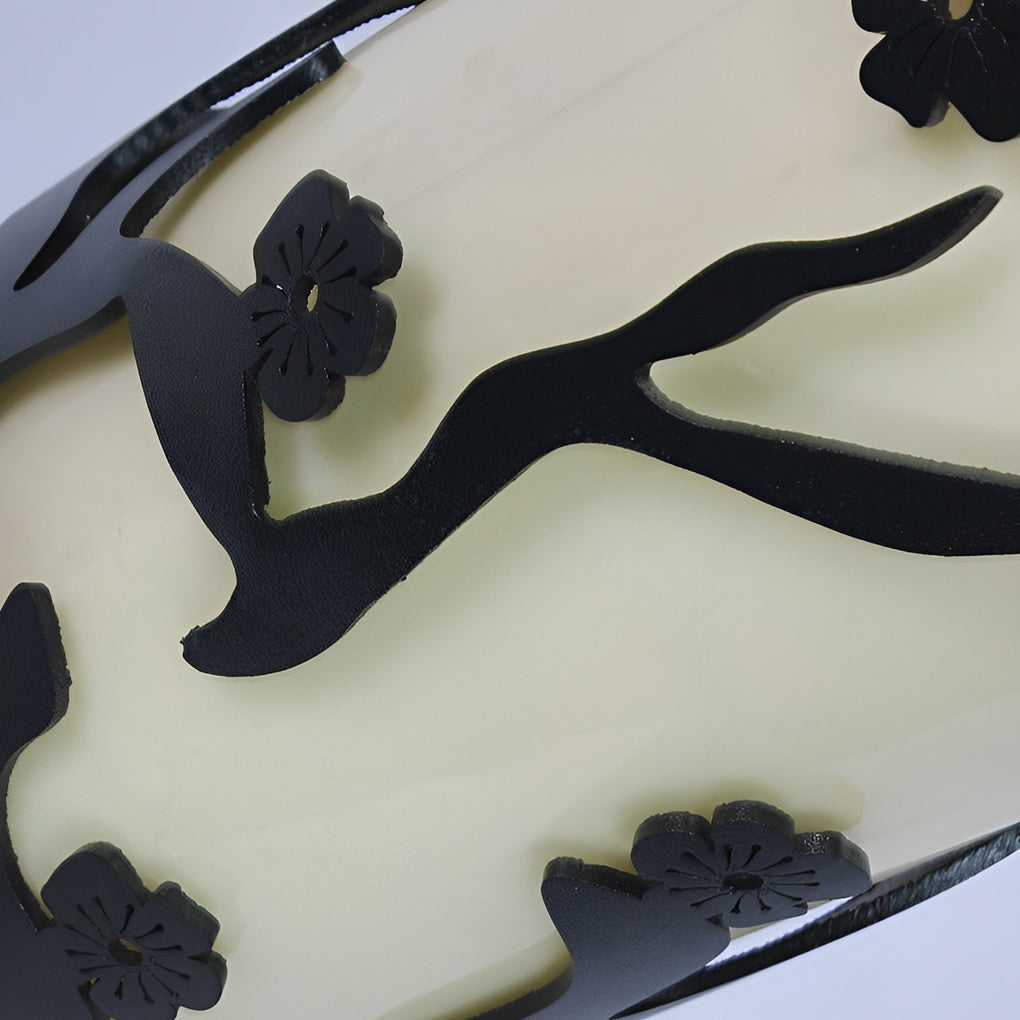 Black Retro Wintersweet Pathway Lights