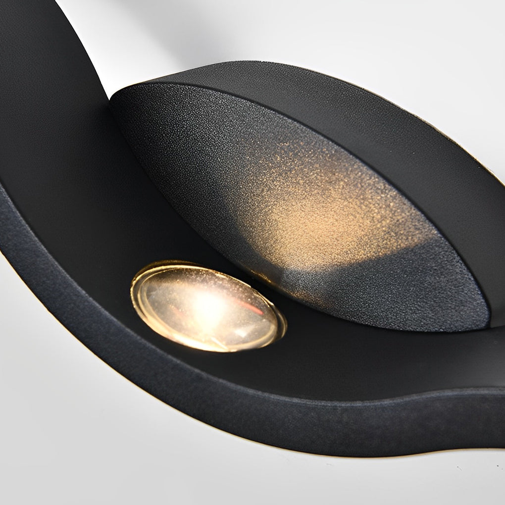 Outdoor Seagull Creative Wavy Wall Mounted Up Down LED Lighting - Dazuma