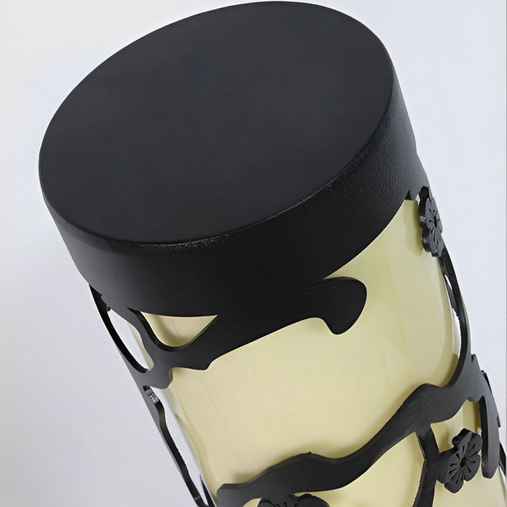 Black Retro Wintersweet Pathway Lights