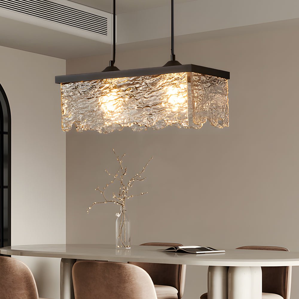 1/2 - Light Glass 3 Step Dimming Chandelier Dining Room Light Fixtures