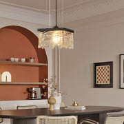 1/2 - Light Glass 3 Step Dimming Chandelier Dining Room Light Fixtures