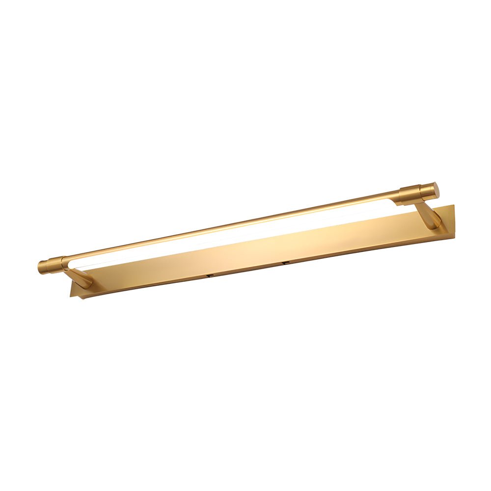 120° Rotatable Flush - Mount Bathroom Vanity Light with Linear Bar and Elegant Finishes