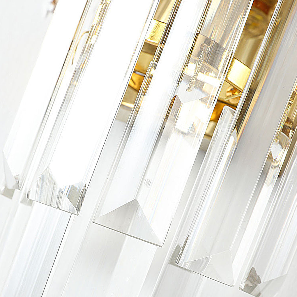 Creative Metal Crystal Glass LED Postmodern Wall Sconce Lighting