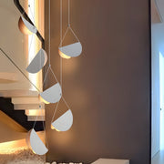 1/3/6 - Light Minimalist Line White Glider Pendant Light