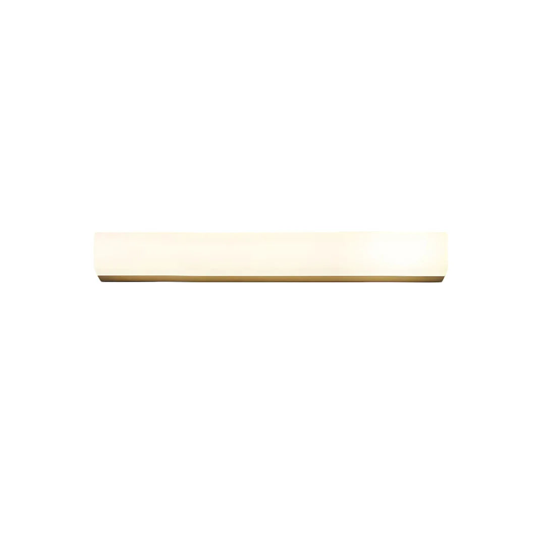 15.7-inch ceiling linear light with a slim rectangular profile and warm integrated LED illumination.