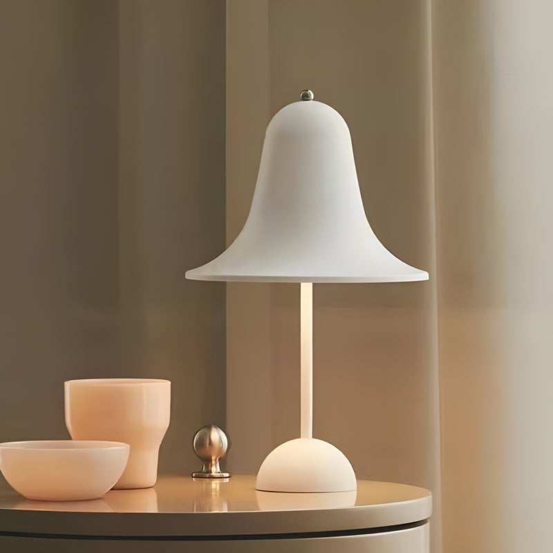 Creative Decor Hat Bell Three Step Dimming Nordic Table Lamp with US Plug - Dazuma