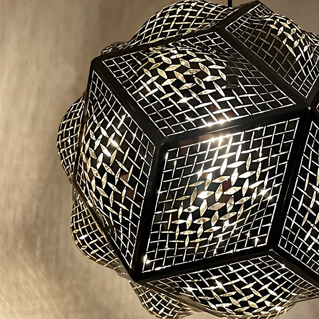 Irregular Ball 3D Stainless Steel Postmodern Chandelier Pendant Lights