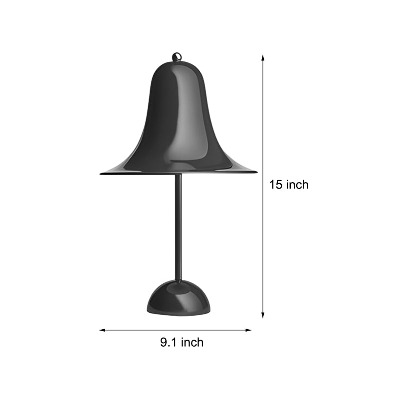 Iron LED 3 Step Dimming Nordic Pantop Portable Table Lamp