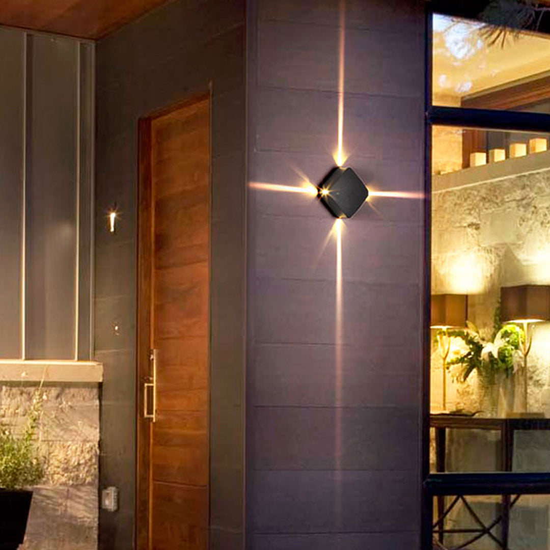 Waterproof Outdoor Wall LED Lights Minimalist Style