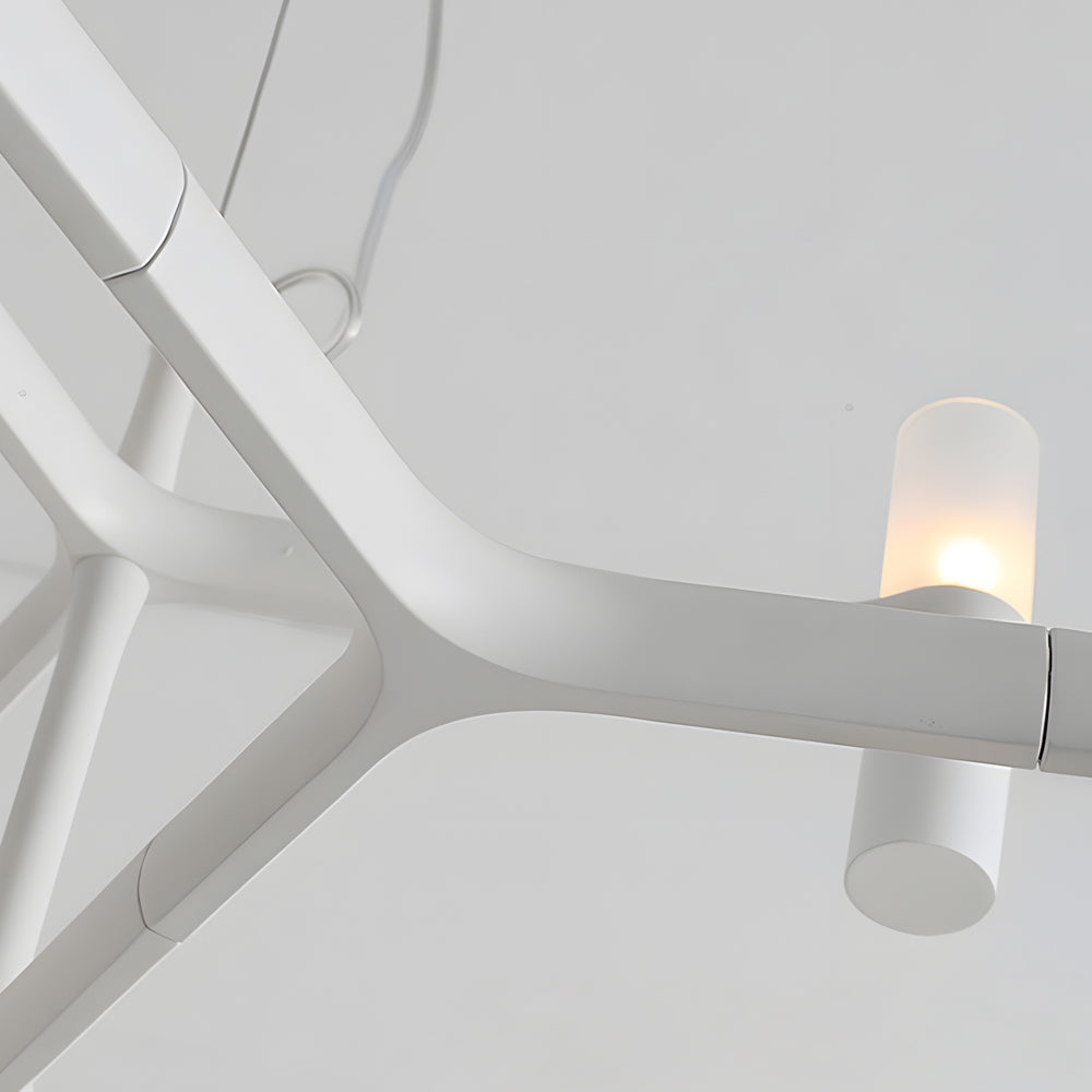Creative Metal Special-Shaped Geometric LED Designer Nordic Chandelier