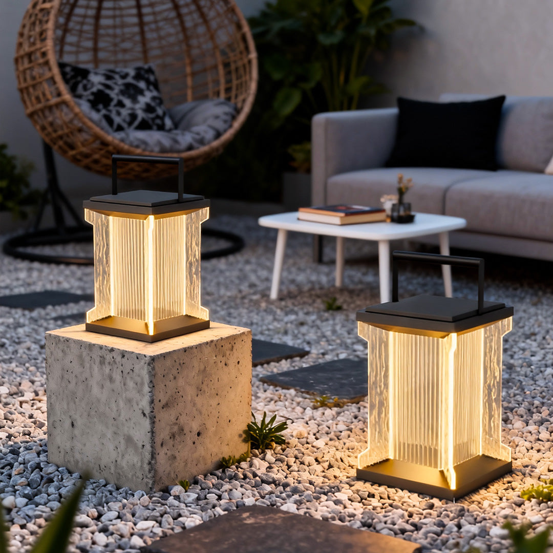 Outdoor Lighting Lantern Courtyard Waterproof Minimalist Lamp