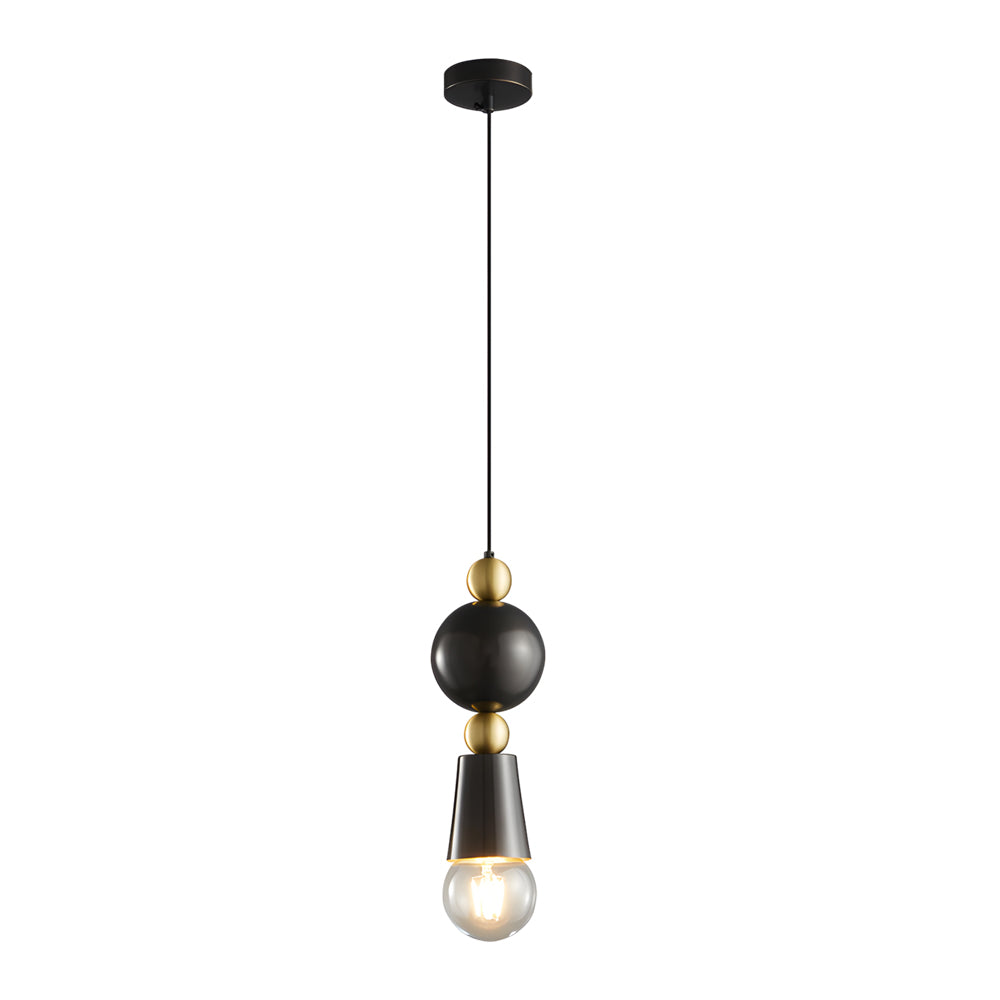 Modern Elegance - Spindle Pendant Lamp