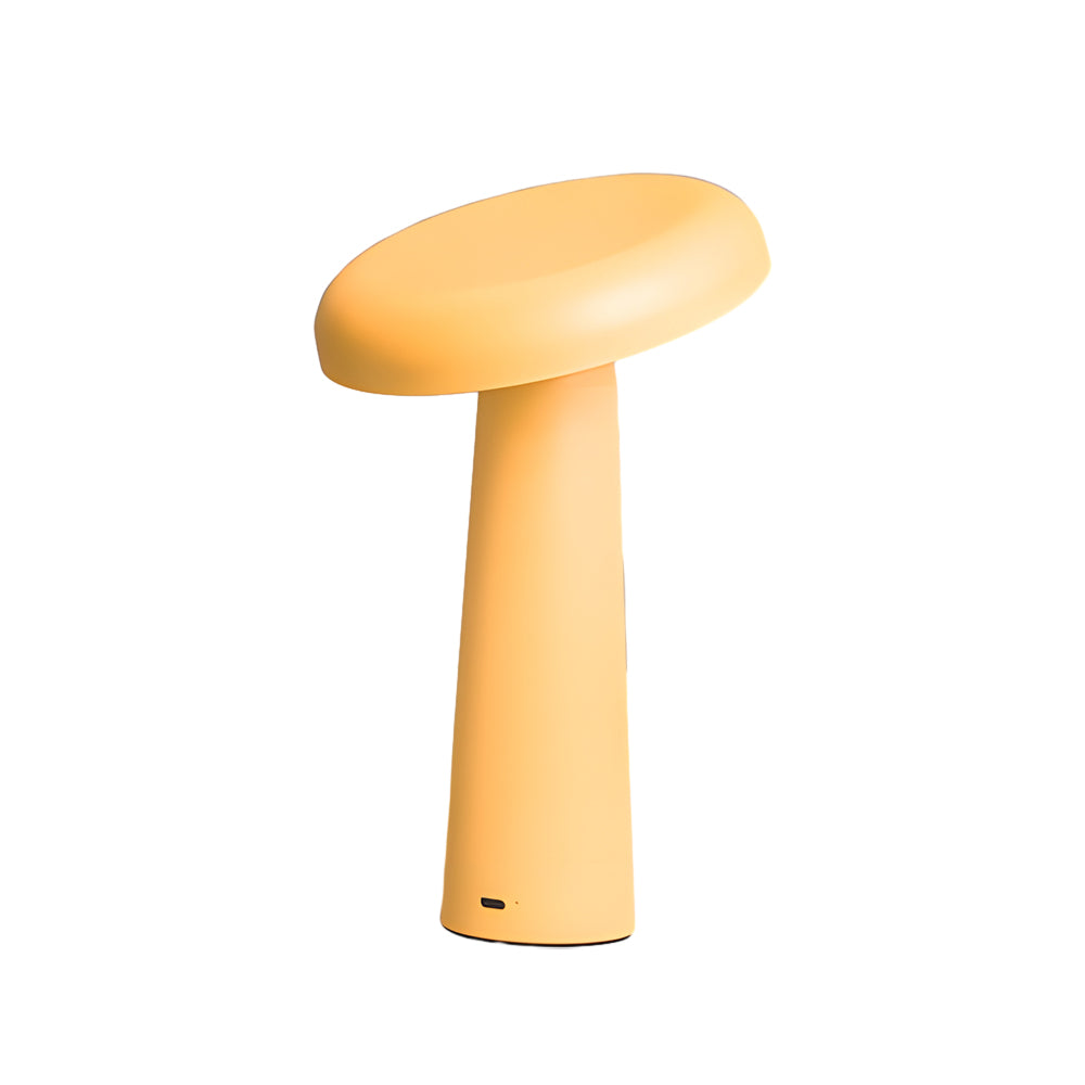 Tiltable Mushroom Touch Dimmable USB Rechargeable Table Lamp