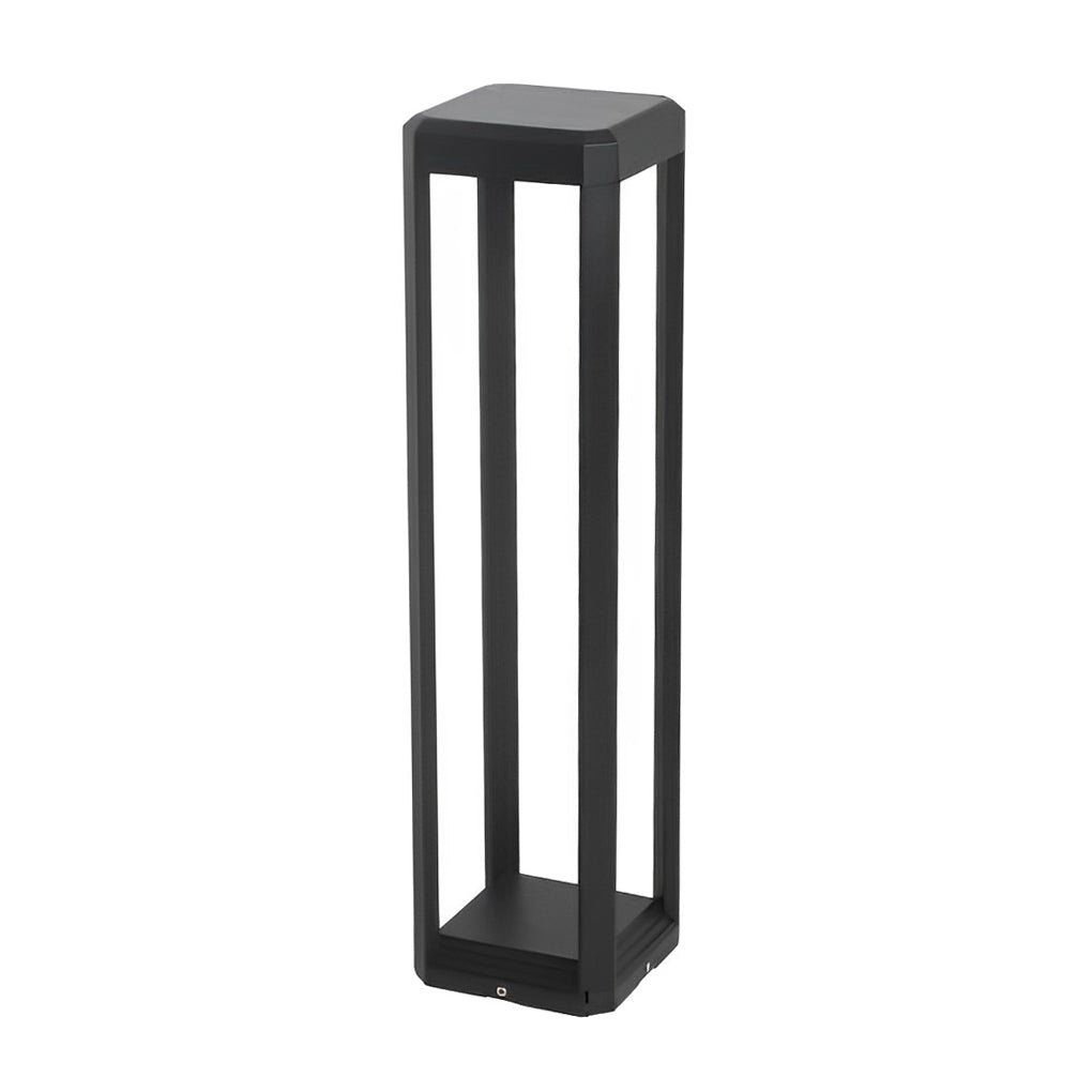 Modern Black Solar Pathway Light Durable & Minimalist Design