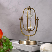 Modren Marble Hourglass Decorative Sand Hourglass Timer White