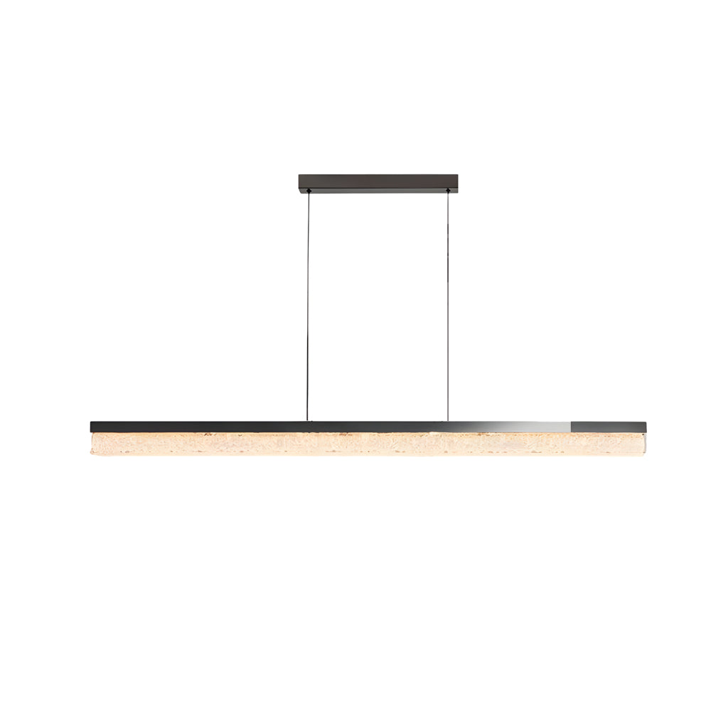 47.24'' 1-Light Linear LED Dimmable Kitchen Island Pendant - Black/Bronze
