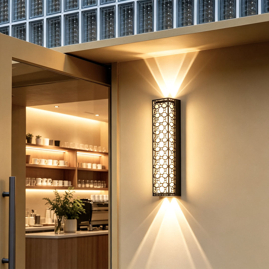 Up and Down Exterior Wall Lights Modern LED Garden Light