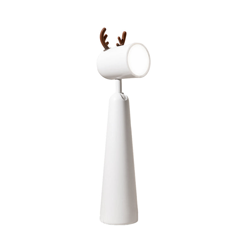 Cartoon Antlers Cute USB Rechargeable Adjustable White Modern Night Lights