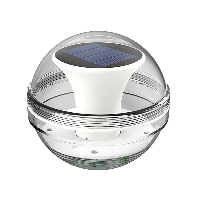 Round Intelligent Light Control RGB Dimmable Floating Solar Pool Lights