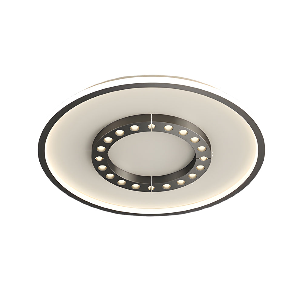 Square Round LED Anti-Glare 3 Step Dimming Modern Ceiling Lights Fixture