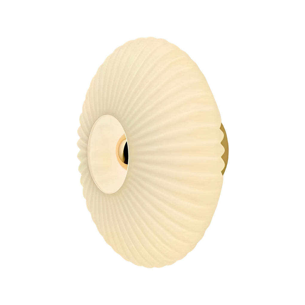 Round Striped Glass LED Post-Modern Wall Lights Fixture Wall Sconce Lighting