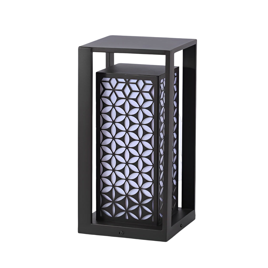 Galvanized Vintage Outdoor Pathway Lights Waterproof IP65 LED Lawn Lamps