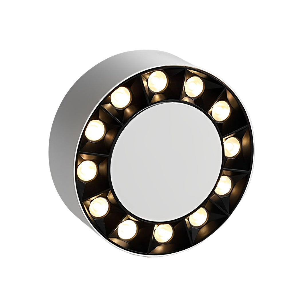 Round Ultra Thin Anti-Glare LED White Modern Surface Mounted Downlight