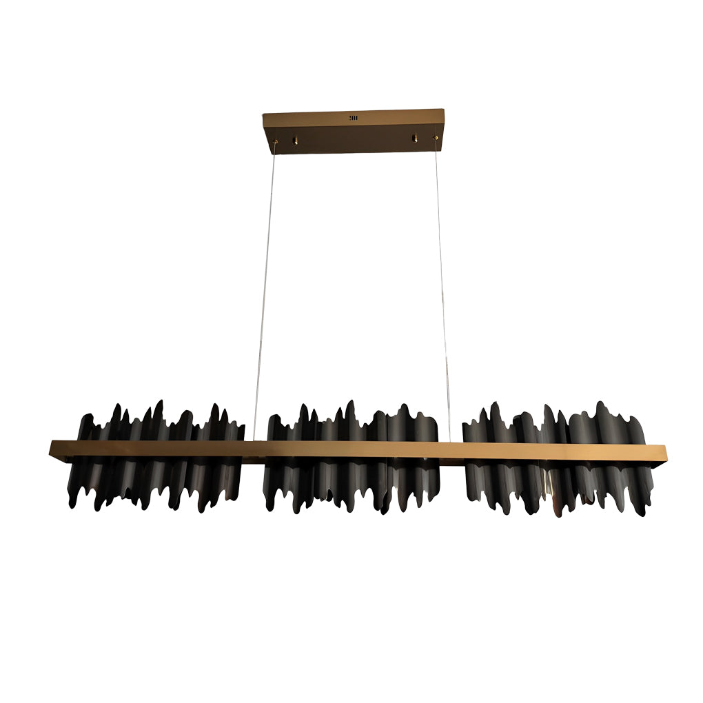 Mountains Shapded Stepless Dimming LED Postmodern Chandelier