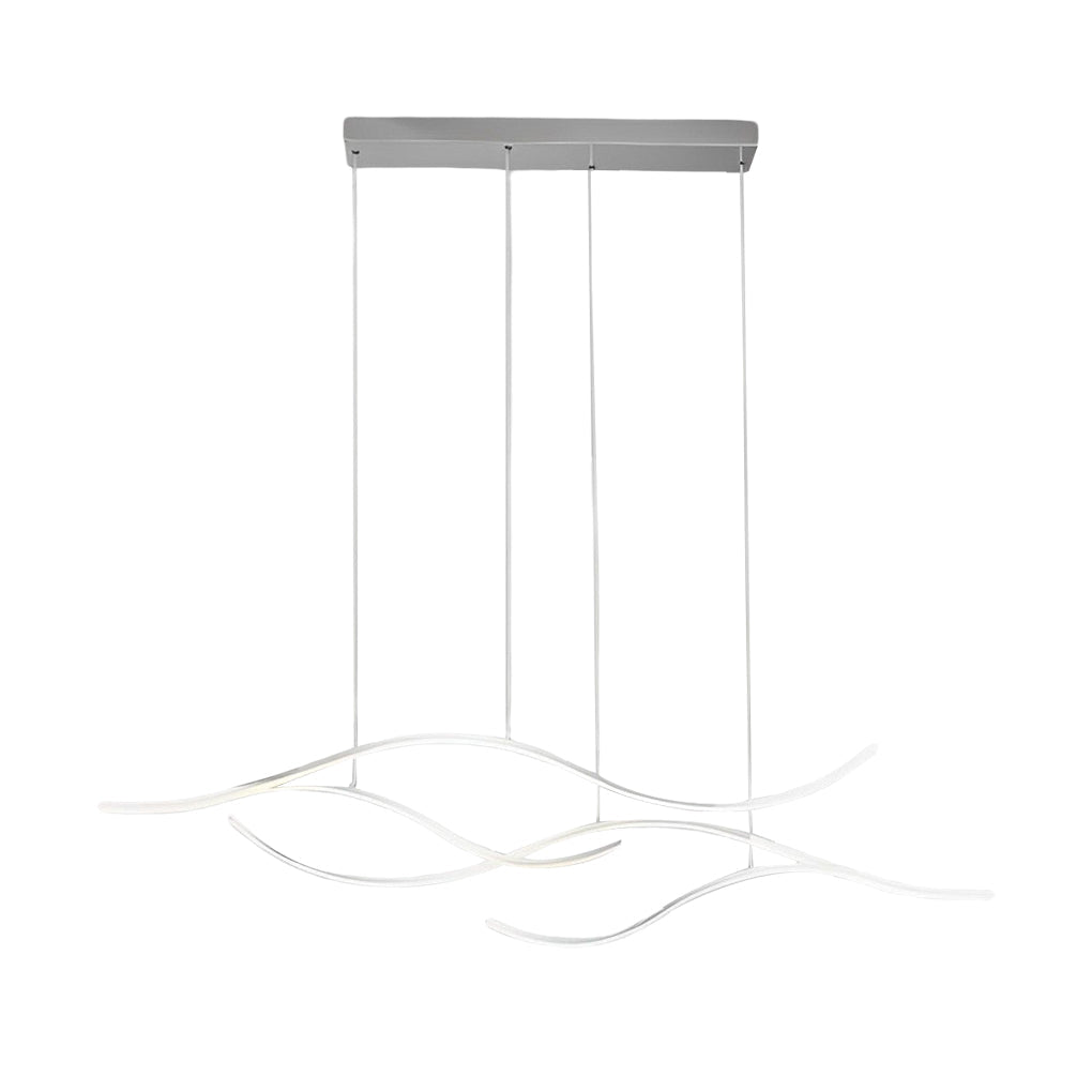 Modern Kitchen Bundle: Wave Linear Light, Pendants & Cabinet Light