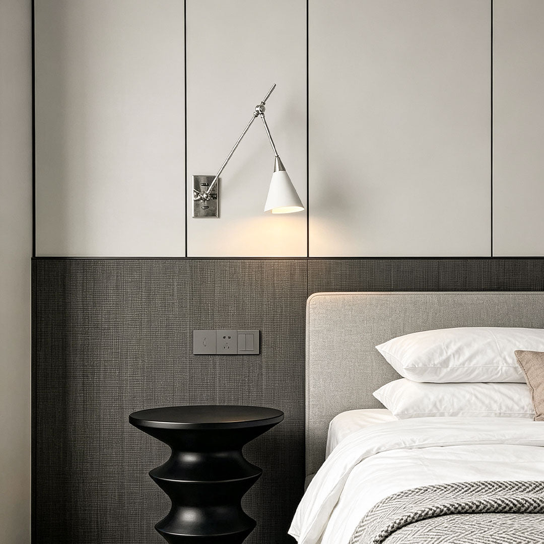Swing Arm Sconces American-Style Rotatable Wall Light