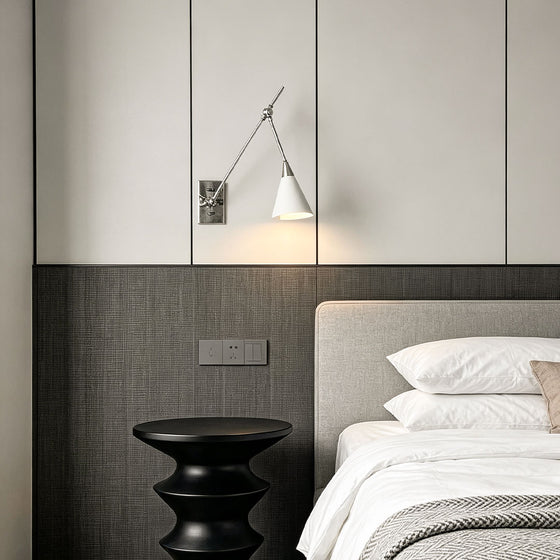 Swing Arm Sconces American-Style Rotatable Wall Light