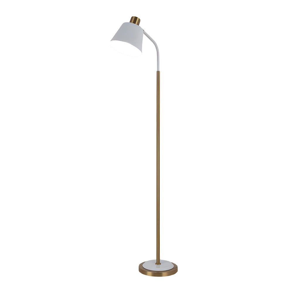 62-in Metal 1-Bulb Rotatable Reading Floor Lamp