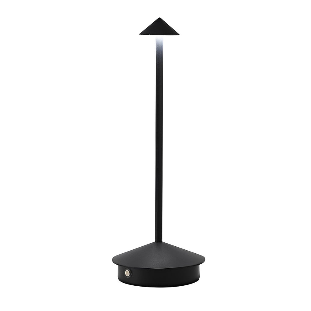 11.41 In. Portable USB Pina Table Lamp Touch Dimmable LED Cordless Night Light