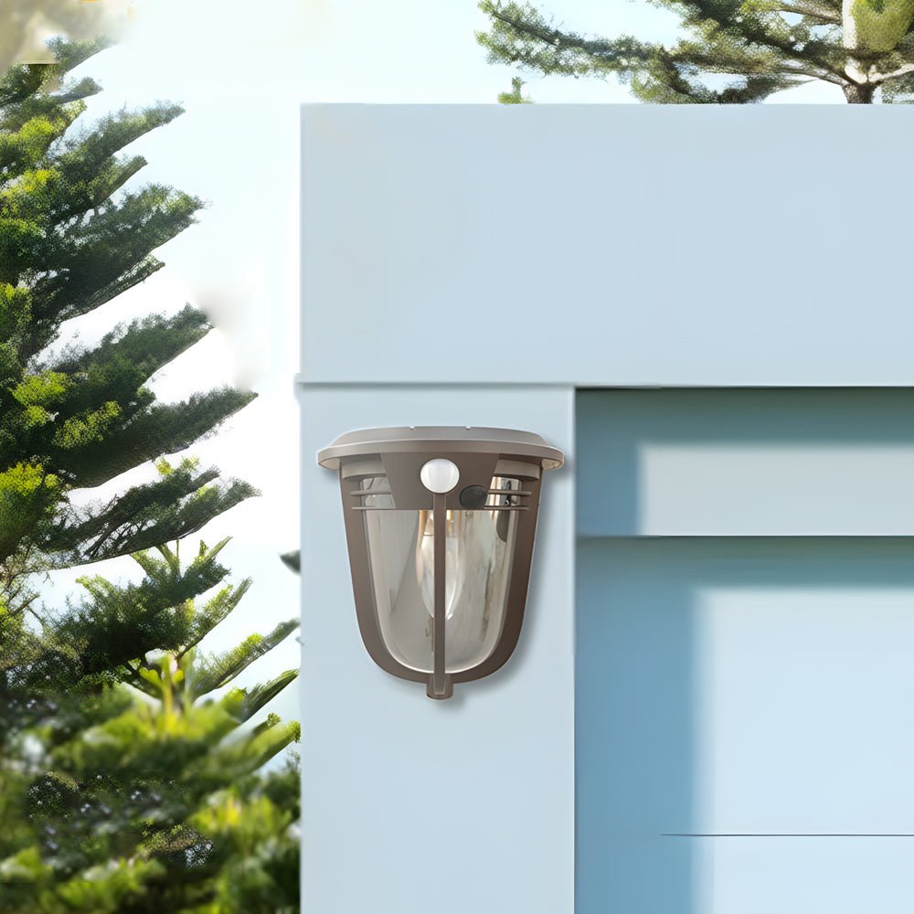 2 - Pack Motion Sensor Solar Wall Light