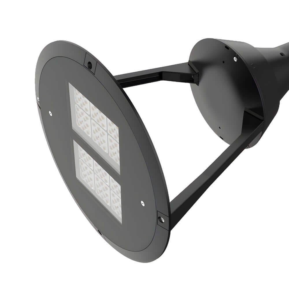 21 - inch Black Post Top LED Light Fixture
