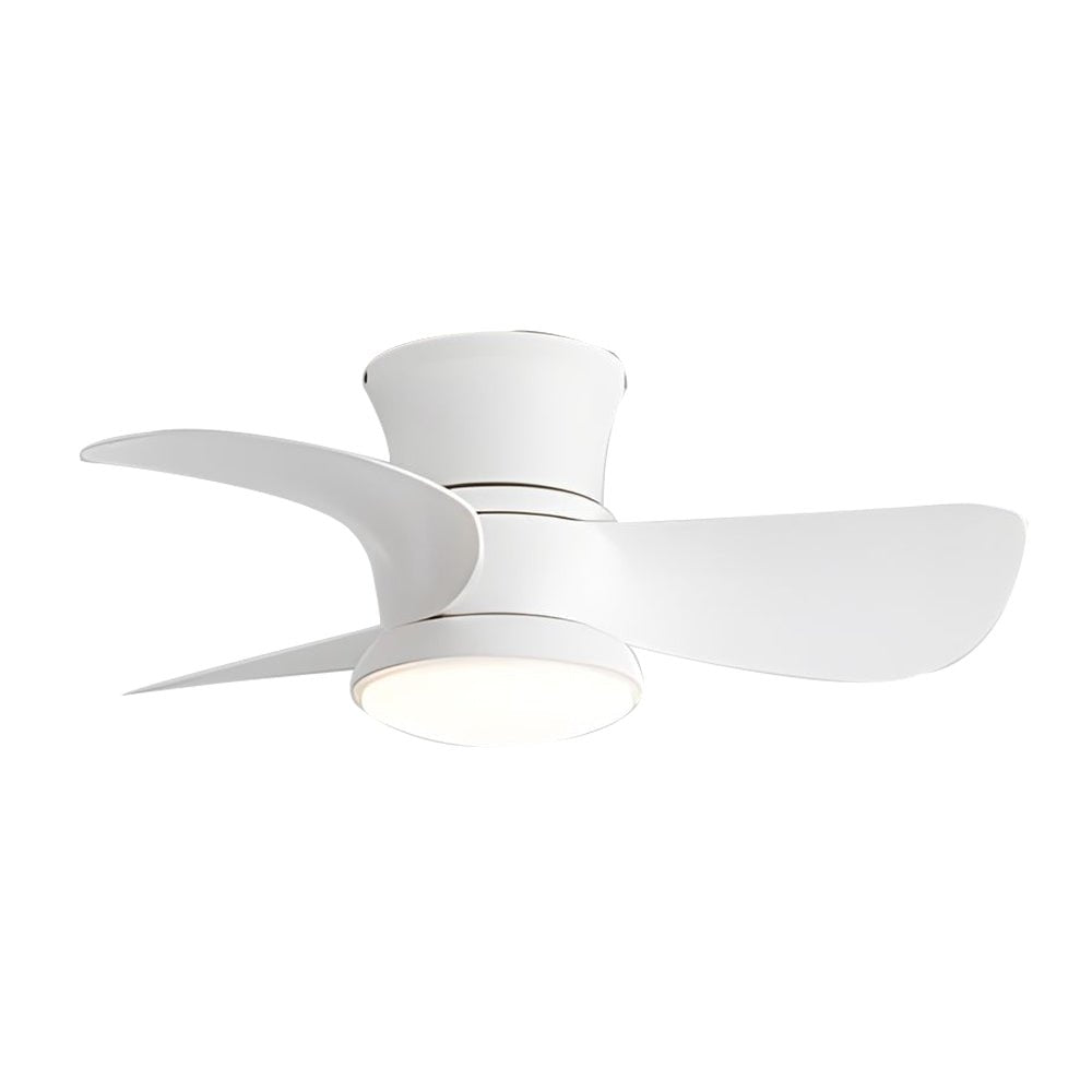22''/31'' 3 Blades Cute Space - Saving Ceiling Fan Light with 6 - Speed Remote Control
