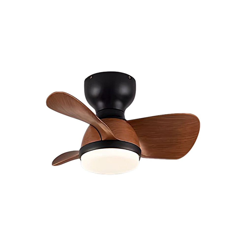 22''/31'' 3 Blades Cute Space - Saving Ceiling Fan Light with 6 - Speed Remote Control