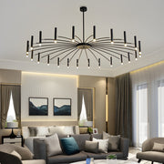 Adjustable Metal DIY Three Step Dimming LED Minimalist Chandelier - Dazuma