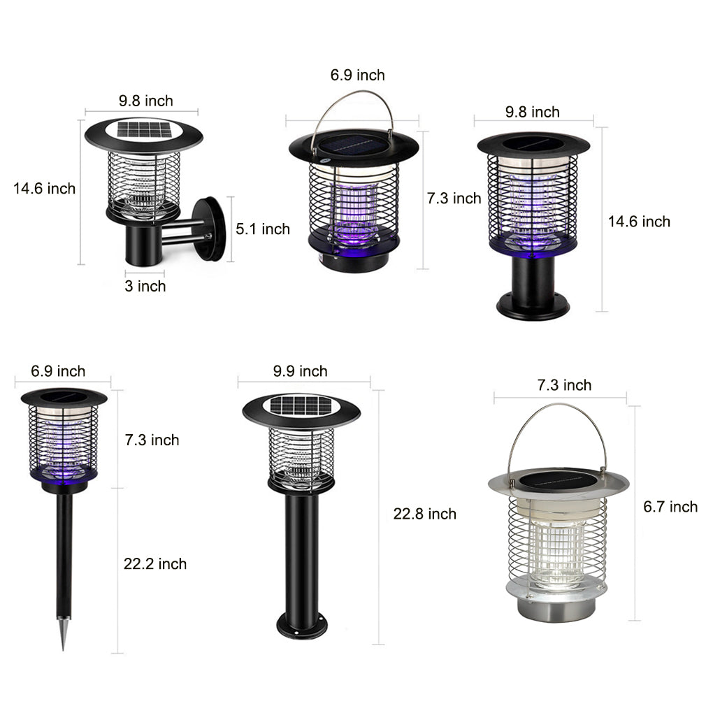 Advanced Solar-Powered Mosquito Killer Lamp Eco-Friendly Garden Light