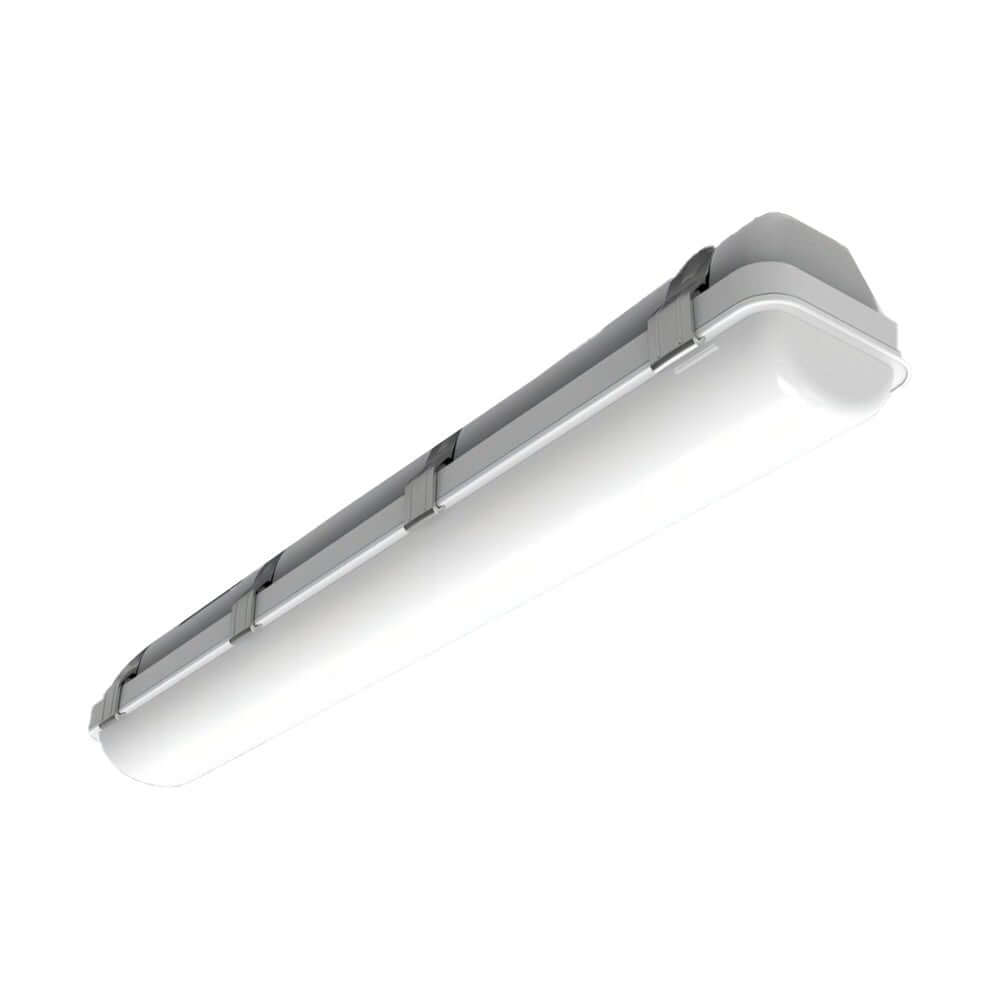 23 - inch White Linear Vapor Tight LED Flush Mount Ceiling Light