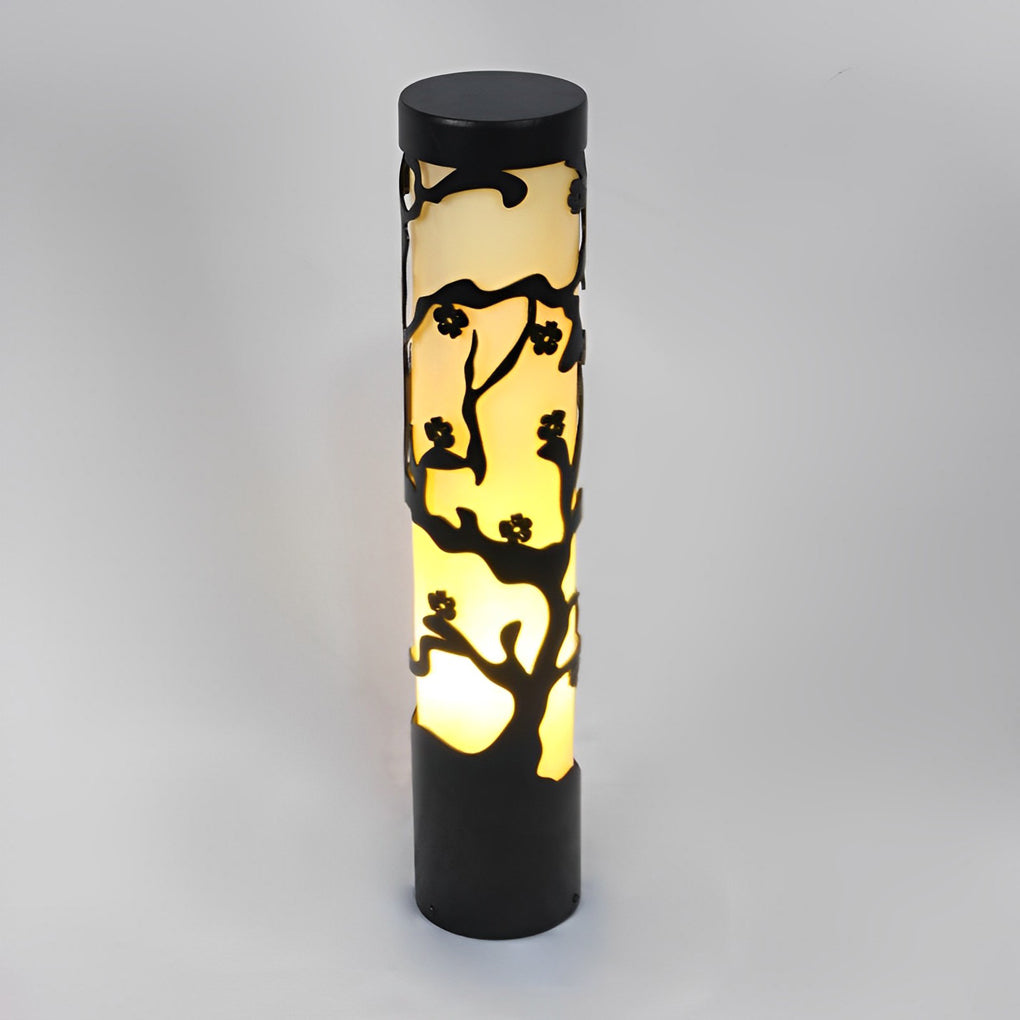 Black Retro Wintersweet Pathway Lights