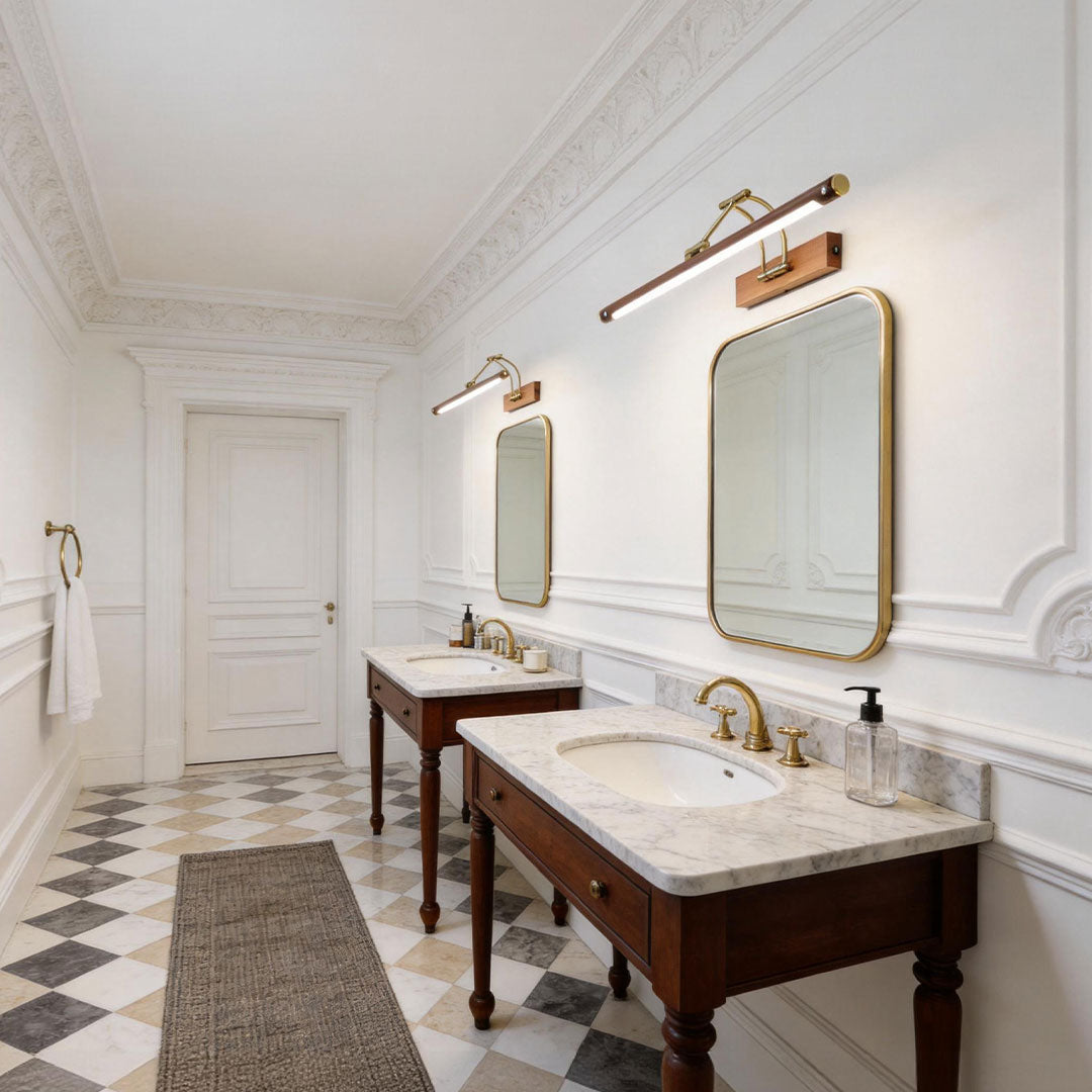 Bathroom Vanity Light Bars Mid-Century Motion Sensor LED Light