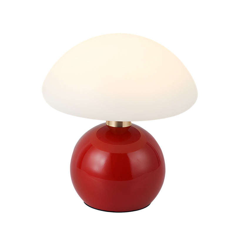 7.8'' Metal Cute Mushroom Kids’ Table Lamp Touch Switch 3 Step Dimming LED Night Light