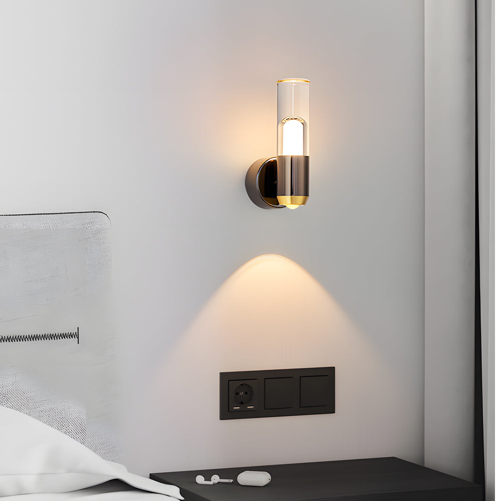 Minimalist Luxury Acrylic Strip 3 Step Dimming Modern Wall Light Fixture