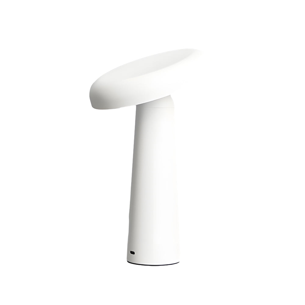 Tiltable Mushroom Touch Dimmable USB Rechargeable Table Lamp