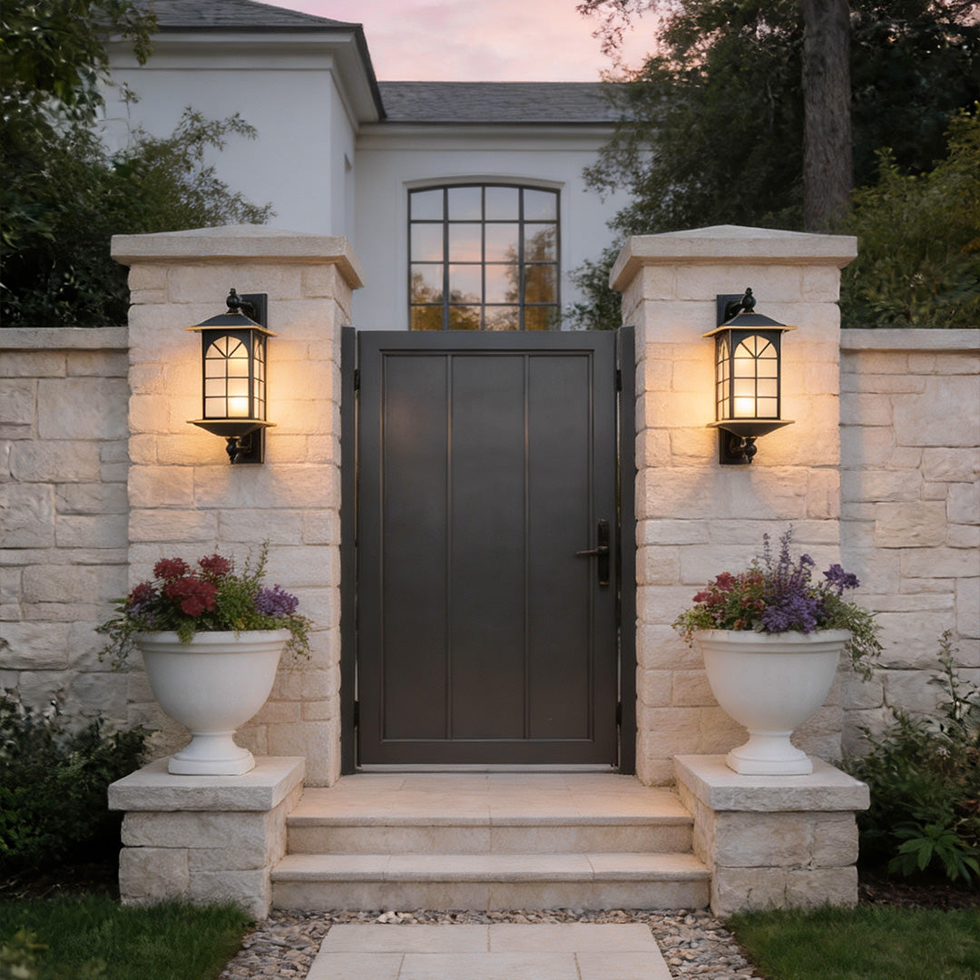 Outdoor Lantern Wall Light European Waterproof Garden Light